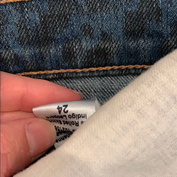 Current Elliot leopard jeans size 24 - Picture 3 of 4